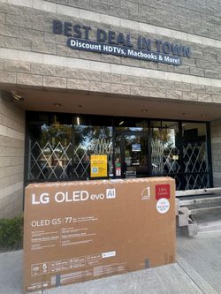 HUGE TV SALE  77" LG 4K OLED HDR Smart OLED77G5WUA