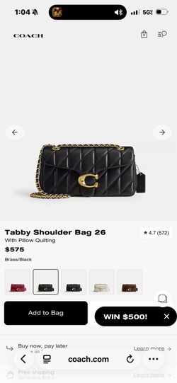 COACH Tabby Shoulder Bag $250 OBO