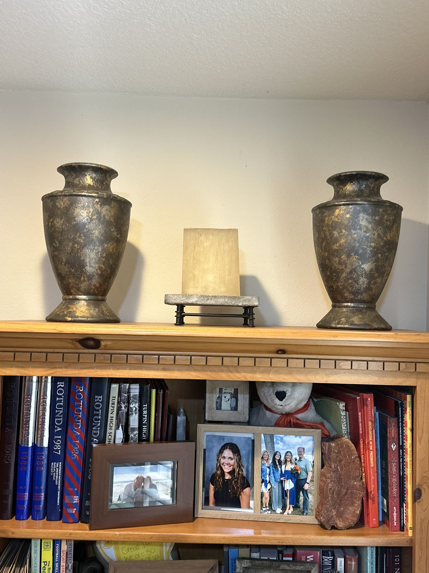 Bronze Vases - Set Of Two
