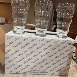 6 Princess House Glasses/ Vasos Para 🥤 Soda