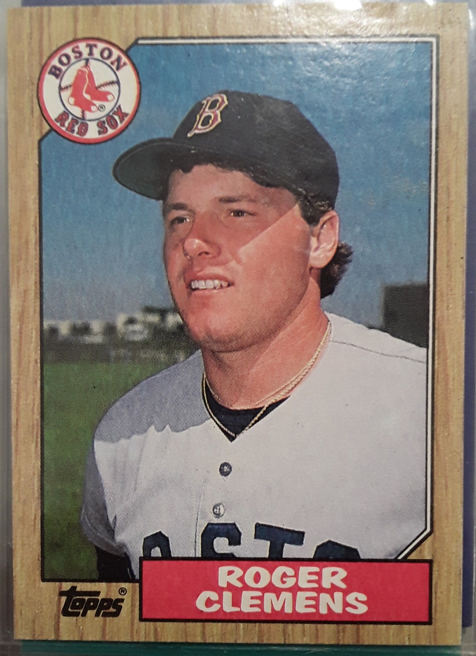 1987 Topps Roger Clemens #340