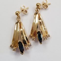 Earrings In 14kt. Yellow gold 