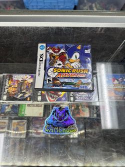 Sonic Rush Adventure DS $70 Gamehogs 11am-7pm