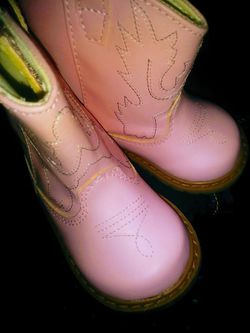 BABYGIRL PINK BOOTS