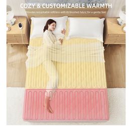 HeatedMattress Pad Quilted , 9 heat settings FULL (z13)