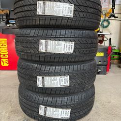 (4) - 235/60/18 Cooper Pro Control Tires