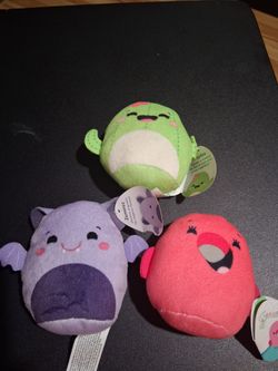 McDonald’s Squishmallows 2025 Happy Meal Toys, they are new with no bags, measure 3"