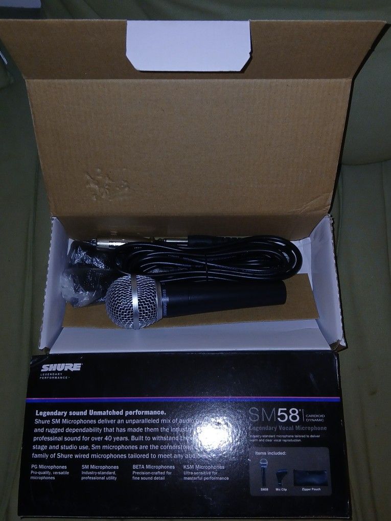 Shure Recording Microphone (5 Left)