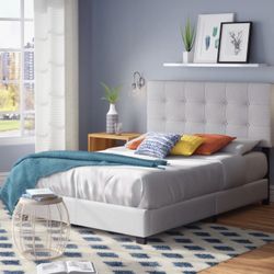 Moving Sale - Cal King Bed Set (Frame + Mattress + Box Spring)