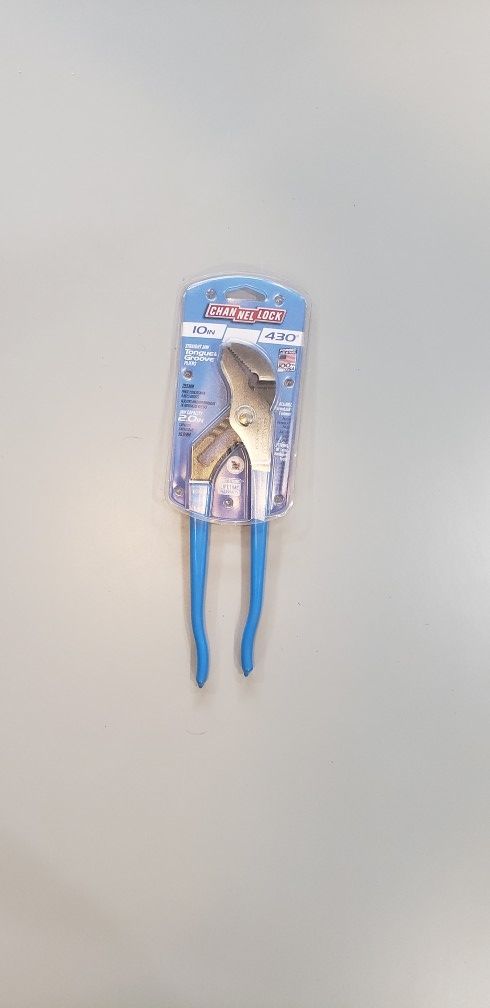 10" Channellock Pliers - New (Never Used)