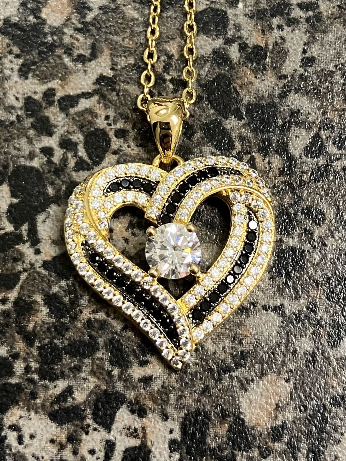 Gold-Plated Heart Necklace
