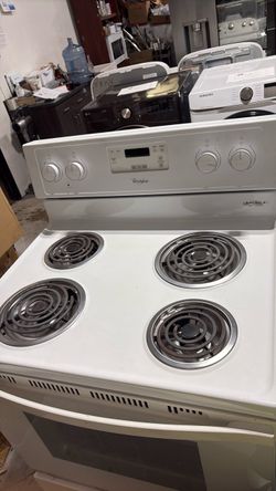Whirlpool 4 burner range