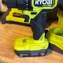 ONE+ HP 18V Brushless Cordless Compact 1/2 in. Drill/Driver With Free Battery
