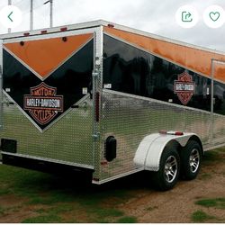 Custom Built Harley Trailer