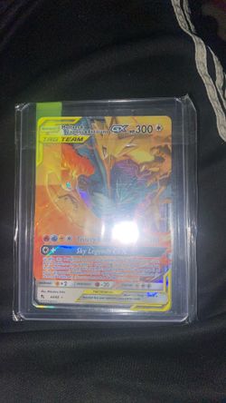Pokémon moltres and zapdos and articuno tag team hidden fates