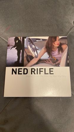 NED RIFLE - Music From The Film by Hal Hartley - RARE Kickstarter Limited Edition CD 2015 - Aubrey Plaza - Near Mint