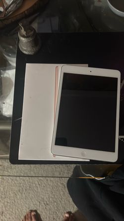 Older generation 256gb iPad mini and box for different/newer iPad mini- needs repair, more than likely the battery