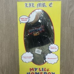 Foos Gone Wild My Lil Homie Lil Mr. E Talking Plush Doll Rare Collectible New in Box Limited Run