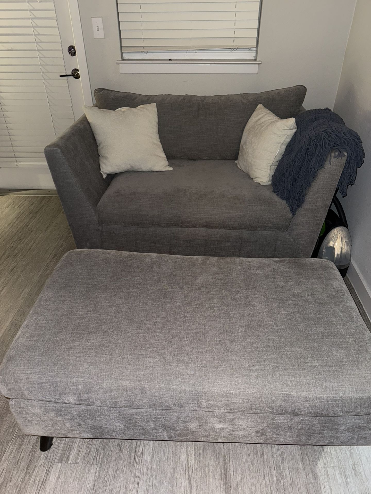 Sofa Chair And Ottoman