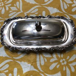Silver Plated Butter Holder
