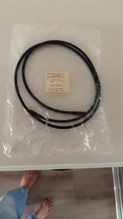 Amphenol RF 135101-04-48.00 RG58 SMA Male to Male Coaxial Cable 4ft