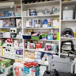 Baby Bottle Warmer,  Wipe Warmer, Diapers, & Feeding Items