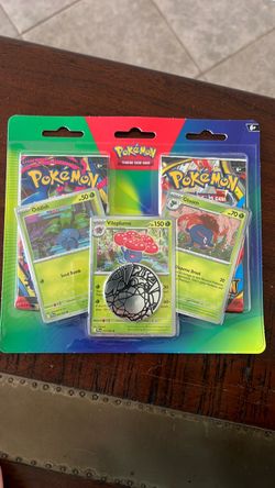 Pokémon TCG Oddish Gloom Vileplume 2 Pack Blister