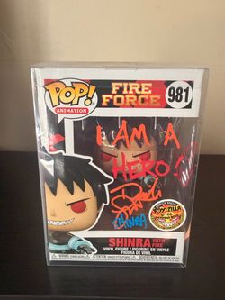 Fire Force Shinra auto funko pop