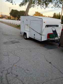 Camping trailer /toy hauler/ work trailer/