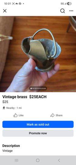 Vintage Brass Decor