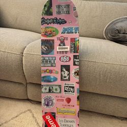 Supreme Stickers Skateboard