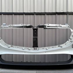 2020 2021 2022 2023 2024 2025 MAZDA CX-30 CX30 FRONT BUMPER COVER ORIGINAL + LIGHT GRAY/WHITE PAINT