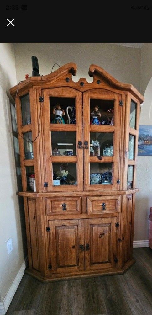 China Hutch Mexican Furniture Kitchen Table