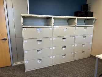 LOTS OF LATERAL FILE CABINETS 2,3,4 and 5 DRAWER   -can deliver-
