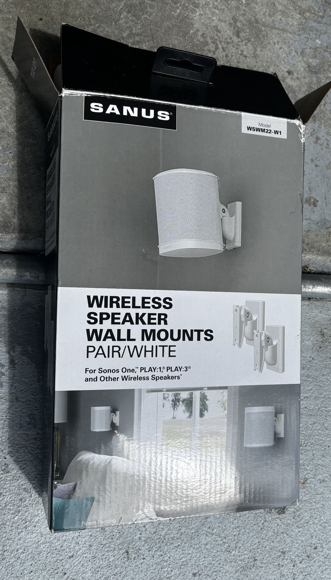 Never Used ! Wireless Speaker Wall mounts 