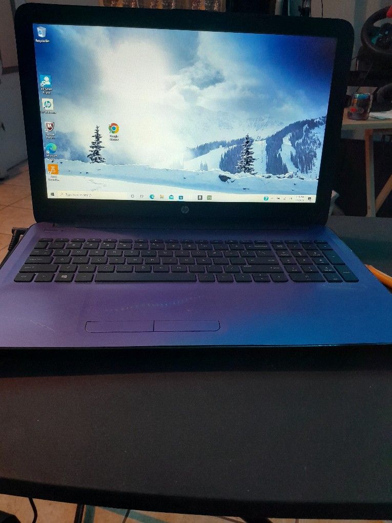 Purple HP Notebook 15