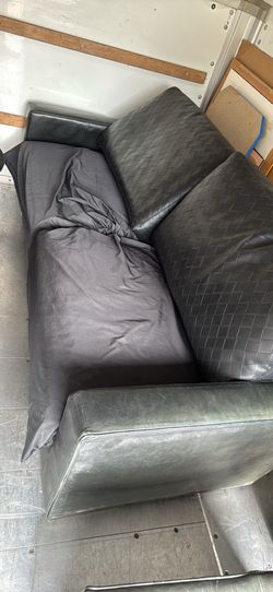 Leather couches