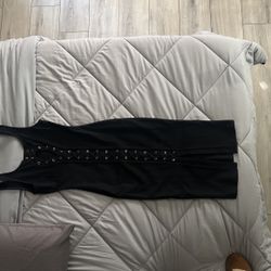 Fashion nova Black Midi Dress