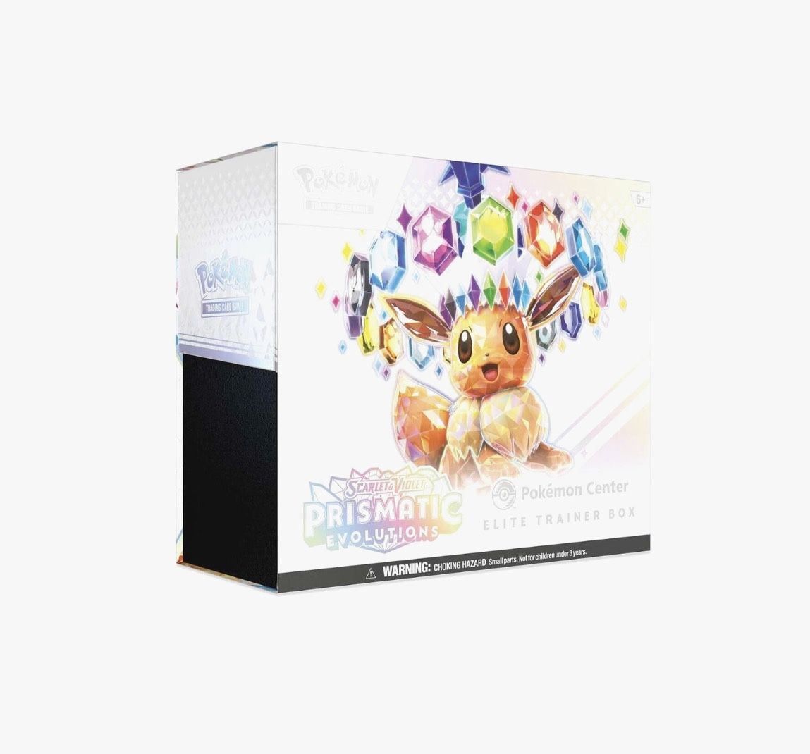 Pokémon center ETB For Sale (Prismatic & JT)