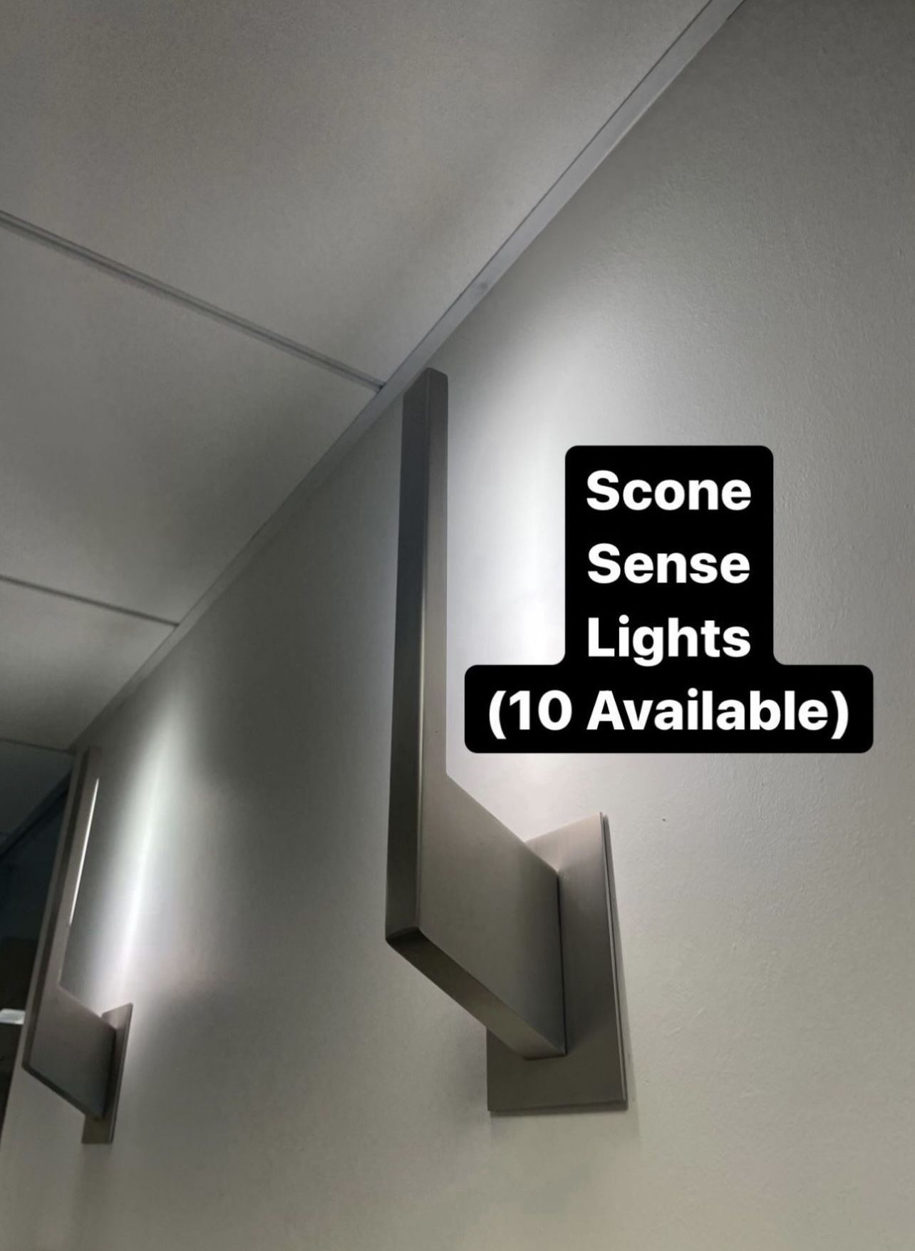 High Quality Indoor Scone Sense Wall Lights (10 Available) PickUp Today Available 
