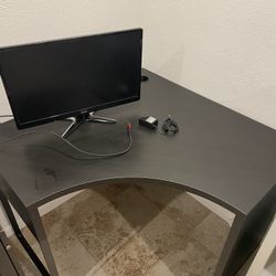 Computer Desk And Screen 