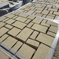 CEMENT BRICK PAVERS $330 EACH PALLET (100 SQUARE FEET PER PALLET)