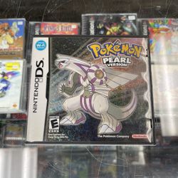 Pokemon Pearl Complete $110 Gamehogs 11am-7pm