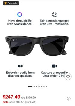 Rayban meta glasses Gen1