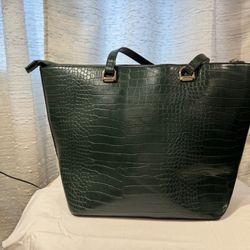 Hunter Green Tote Bag From H&M