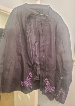 Plus SIZE WOMEN'S Motorcycle Jacket