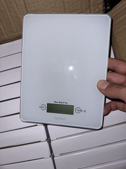 NEW UtilitiTech Digital Kitchen Scales | Case of 20 (Tempered Glass Top)