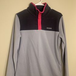 Columbia Fleece Quarter Zip Pull Over 