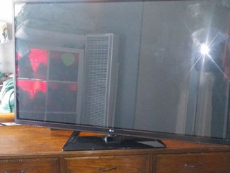 LG 60" flat sreen TV.