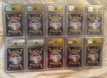CGC Graded 10s Pokémon Cards Lot of 10